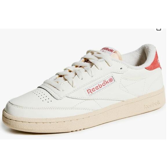 Reebok Womens Club C 85 Vintage,Chalk/Paper White/Aqua Dust,9 - Picture 1 of 8